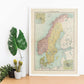 Sweden Norway-Artwork-Nacnic-Nacnic Estudio SL