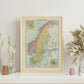 Sweden Norway-Artwork-Nacnic-Nacnic Estudio SL