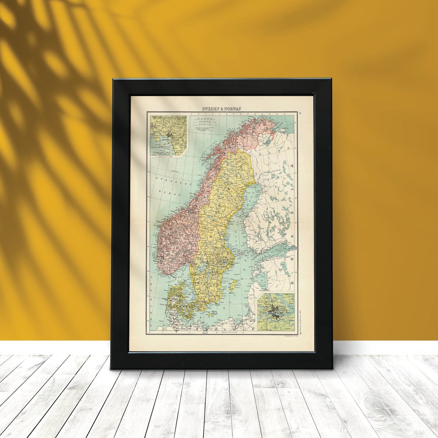 Sweden Norway-Artwork-Nacnic-Nacnic Estudio SL