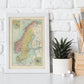 Sweden Norway-Artwork-Nacnic-Nacnic Estudio SL