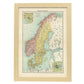 Sweden Norway-Artwork-Nacnic-A3-Marco Madera clara-Nacnic Estudio SL