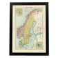 Sweden Norway-Artwork-Nacnic-A3-Sin marco-Nacnic Estudio SL