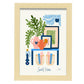 Sweet Home-Artwork-Nacnic-A4-Marco Madera clara-Nacnic Estudio SL
