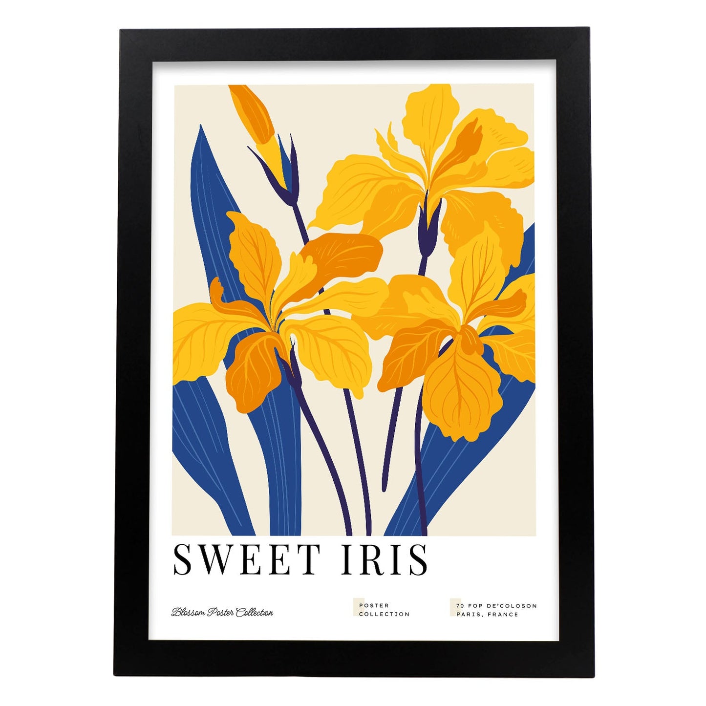 Sweet Iris-Artwork-Nacnic-A3-Sin marco-Nacnic Estudio SL