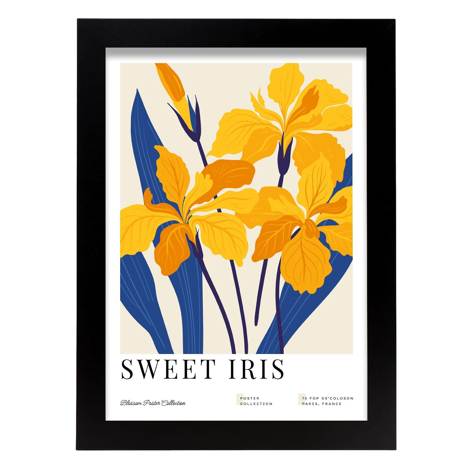 Sweet Iris-Artwork-Nacnic-A4-Sin marco-Nacnic Estudio SL