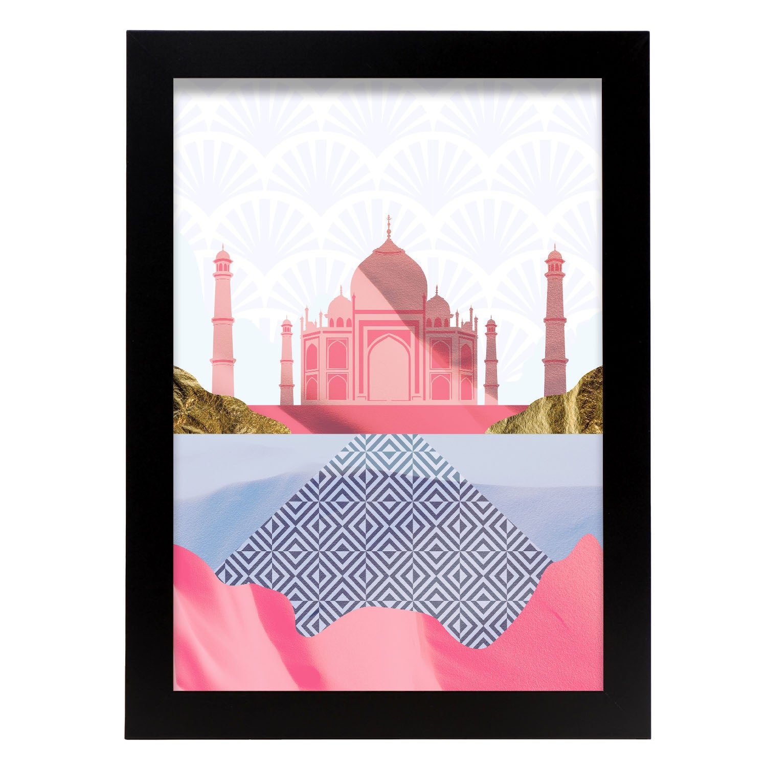 Taj Mahal-Artwork-Nacnic-A4-Sin marco-Nacnic Estudio SL
