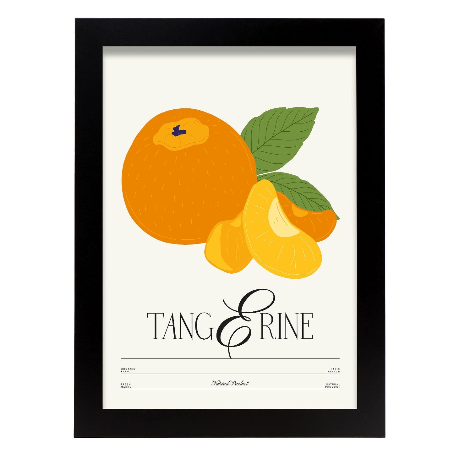 Tangerine-Artwork-Nacnic-A4-Sin marco-Nacnic Estudio SL