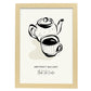 Tea time-Artwork-Nacnic-A3-Marco Madera clara-Nacnic Estudio SL