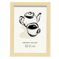 Tea time-Artwork-Nacnic-A4-Marco Madera clara-Nacnic Estudio SL