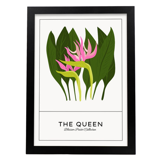 The Queen-Artwork-Nacnic-A3-Sin marco-Nacnic Estudio SL