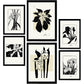 Thick Black Ink Posters. Exotic.-Artwork-Nacnic-Nacnic Estudio SL