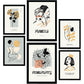 Thick Black Ink Posters. Femininity.-Artwork-Nacnic-Nacnic Estudio SL