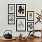 Thick Black Ink Posters. Quick Snack. Artistic and Abstract Aesthetic-Artwork-Nacnic-Nacnic Estudio SL
