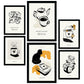 Thick Black Ink Posters. Rest Day. Artistic and Abstract Aesthetic-Artwork-Nacnic-Nacnic Estudio SL