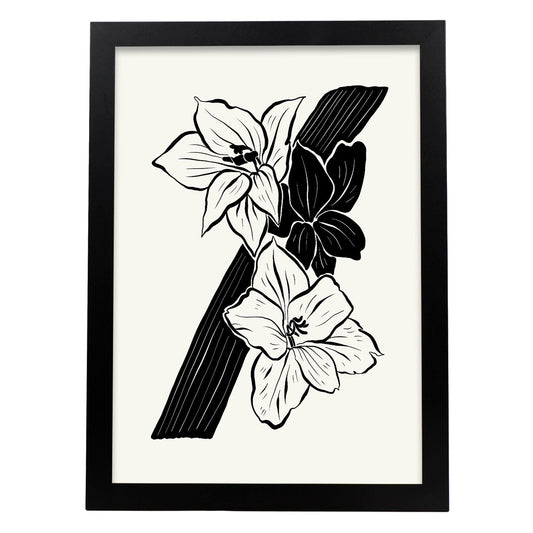 TIger Lily-Artwork-Nacnic-A3-Sin marco-Nacnic Estudio SL