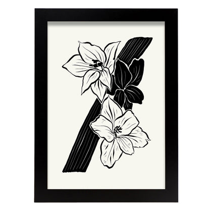 TIger Lily-Artwork-Nacnic-A4-Sin marco-Nacnic Estudio SL