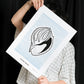Tinted Cantharus shell-Artwork-Nacnic-Nacnic Estudio SL