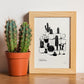 Tiny Potted Cactus-Artwork-Nacnic-Nacnic Estudio SL