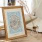 Topview Florida seashell-Artwork-Nacnic-Nacnic Estudio SL
