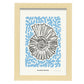 Topview Florida seashell-Artwork-Nacnic-A4-Marco Madera clara-Nacnic Estudio SL