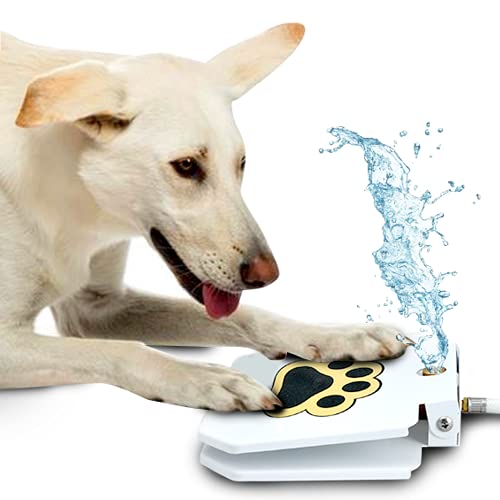 Trio Gato Fuente de agua potable para perros al aire libre, fácil de usar con patas-Triogato-Nacnic Estudio SL
