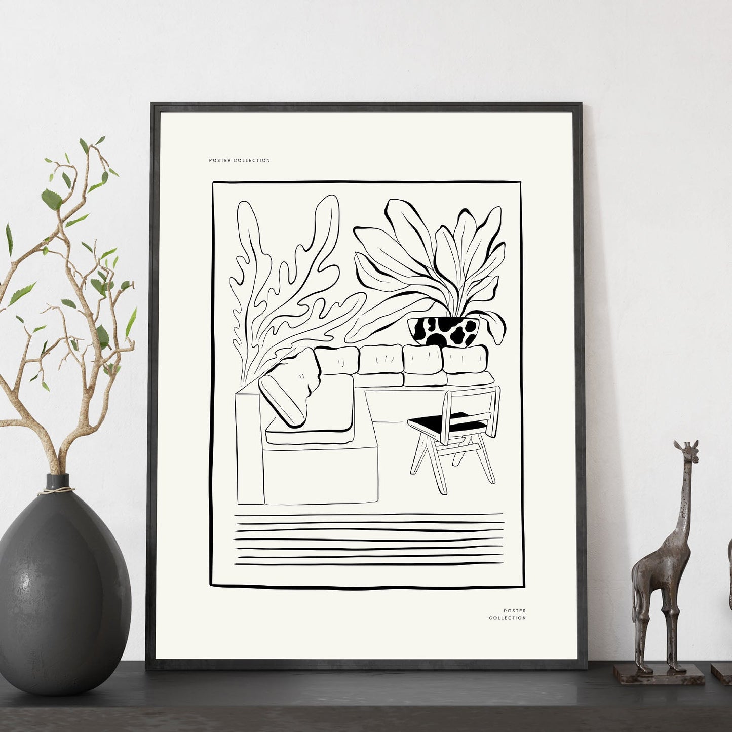 Tropical inspired Livingroom-Artwork-Nacnic-Nacnic Estudio SL