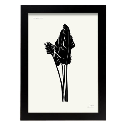 Tropical Leaf-Artwork-Nacnic-A4-Sin marco-Nacnic Estudio SL
