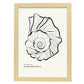 True Tulip-Artwork-Nacnic-A3-Marco Madera clara-Nacnic Estudio SL