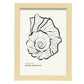 True Tulip-Artwork-Nacnic-A4-Marco Madera clara-Nacnic Estudio SL