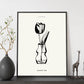Tulip Flower-Artwork-Nacnic-Nacnic Estudio SL