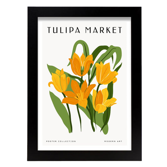Tulips-Artwork-Nacnic-A4-Sin marco-Nacnic Estudio SL