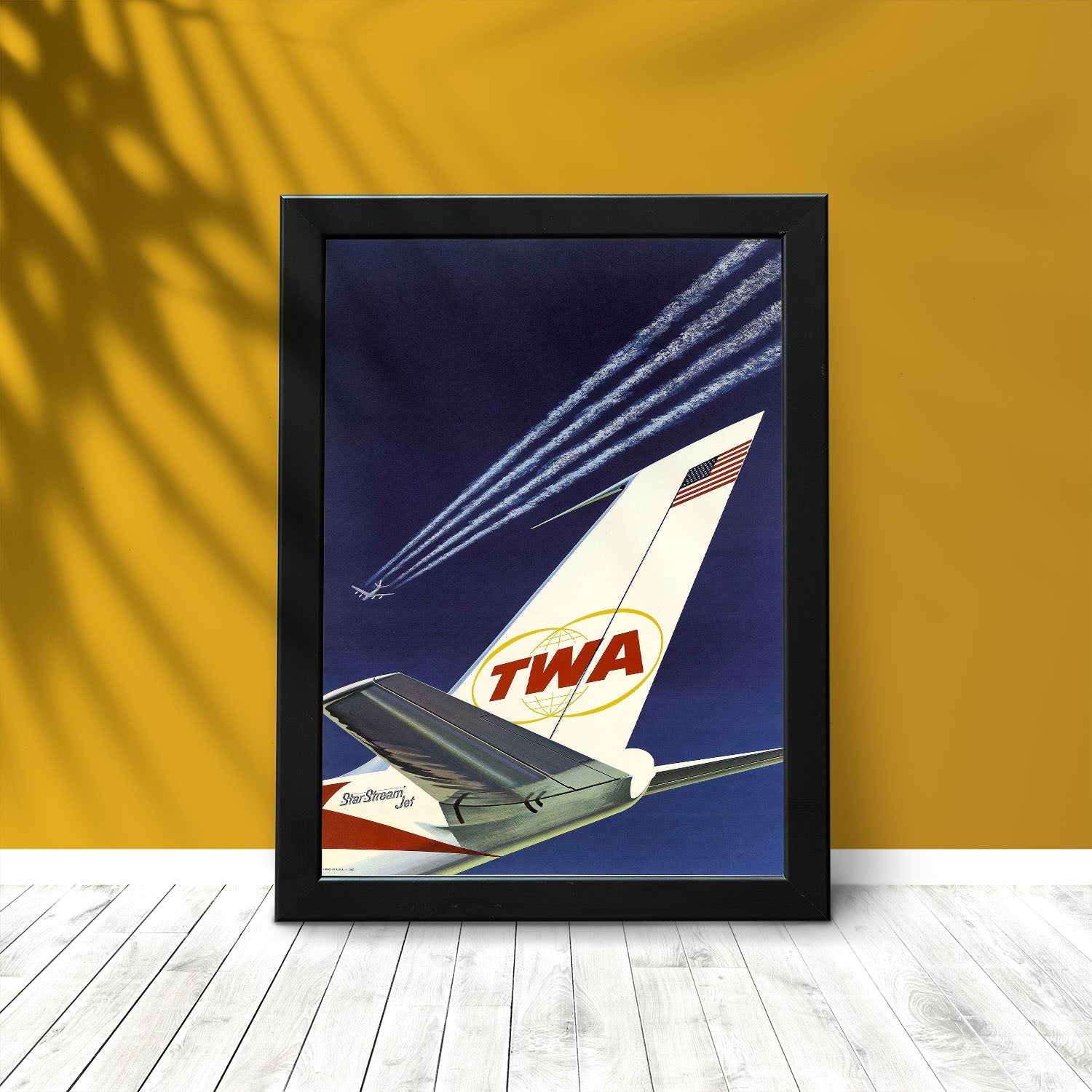 TWA-plane-tail-fin-Artwork-Nacnic-Nacnic Estudio SL