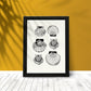 Types of scallops-Artwork-Nacnic-Nacnic Estudio SL