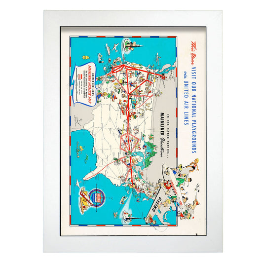 United_Air_Lines_mainliner_vacation_map_-_the_main_line_airway_to_the_nations_greatesst_vacationlands_east_and_west-Artwork-Nacnic-A4-Marco Blanco-Nacnic Estudio SL
