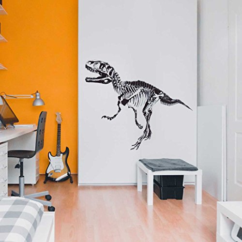 Vinilo decorativo Pegatina de pared Adhesiva T-Rex para habitaciones Juveniles, zonas comunes...Motivo Dinosaurio T-Rex-Nacnic-Nacnic Estudio SL
