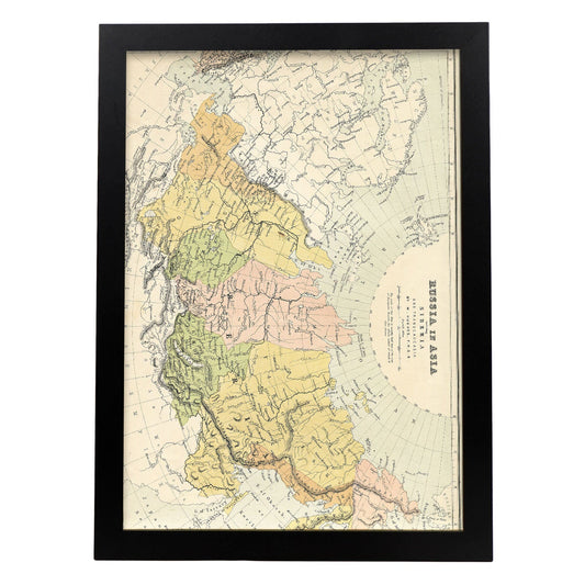 Vintage-map-of-Russia-in-Europe-Artwork-Nacnic-A3-Sin marco-Nacnic Estudio SL