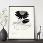 Water Lily-Artwork-Nacnic-Nacnic Estudio SL