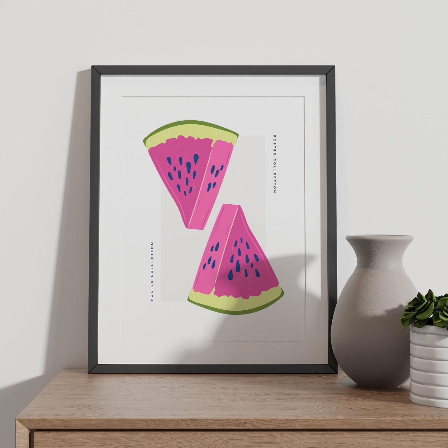 Watermelon Reflected-Artwork-Nacnic-Nacnic Estudio SL