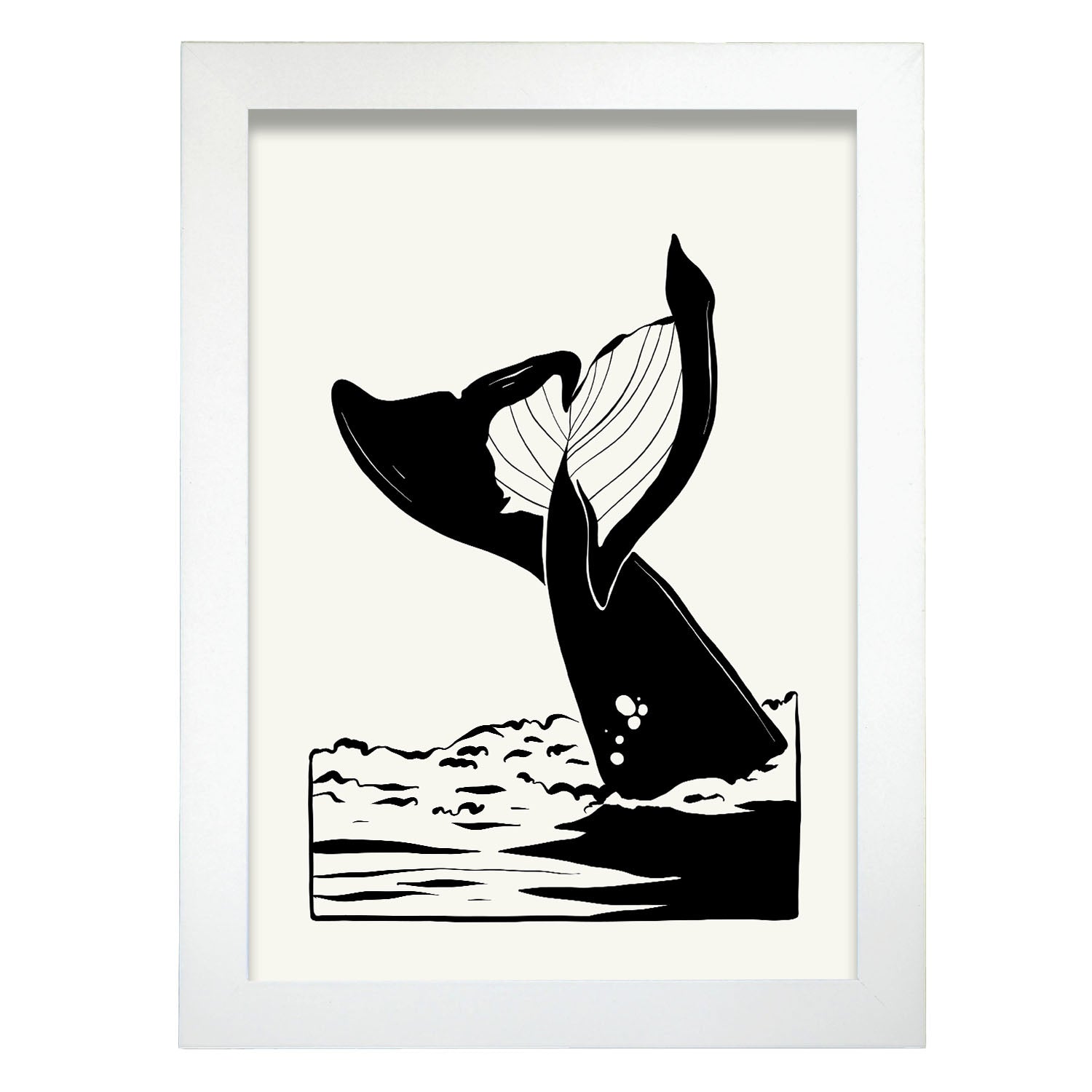 Whale tail-Artwork-Nacnic-A4-Marco Blanco-Nacnic Estudio SL