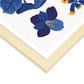 Yellow Flowers Blue Leaves-Artwork-Nacnic-Nacnic Estudio SL