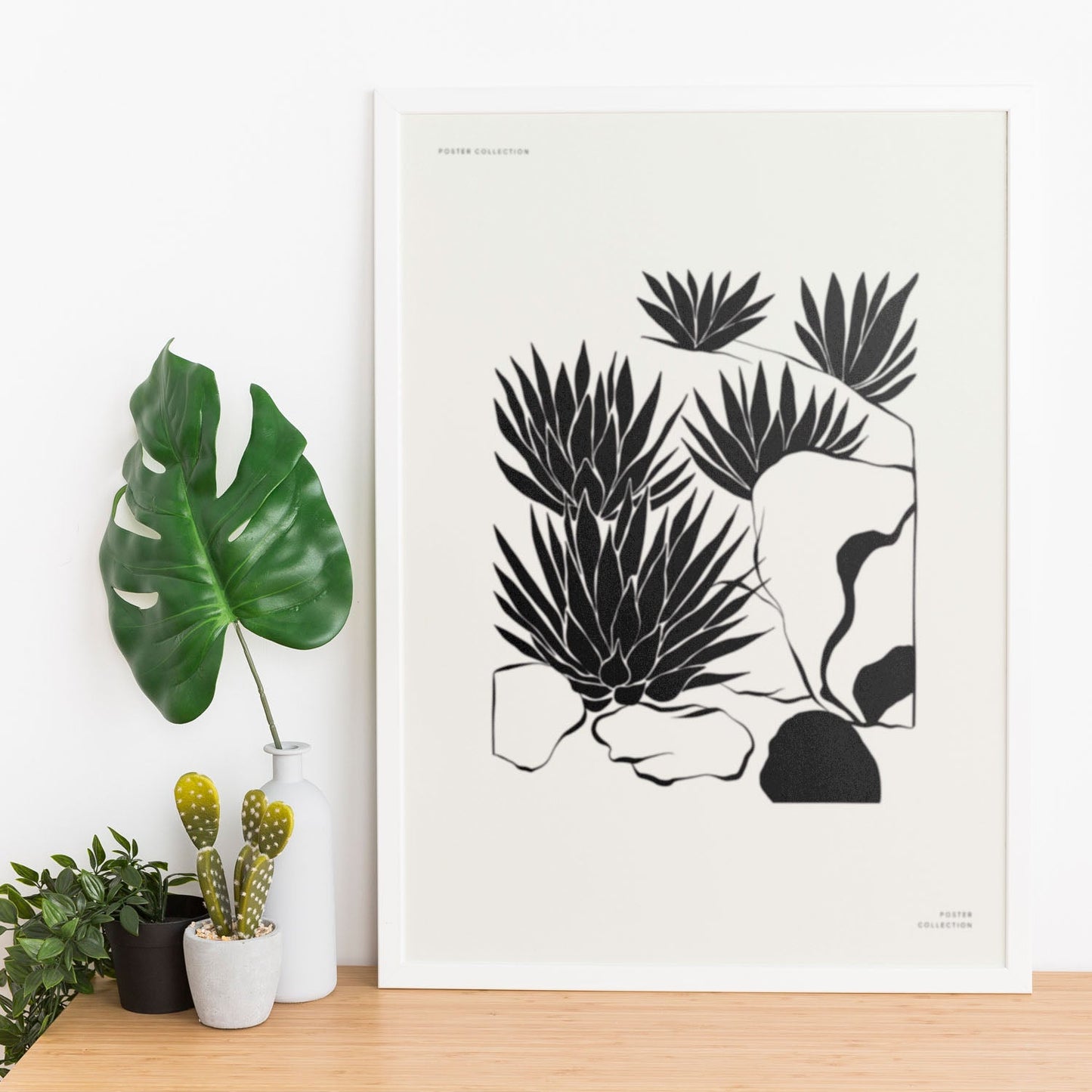 Zebra Plant-Artwork-Nacnic-Nacnic Estudio SL