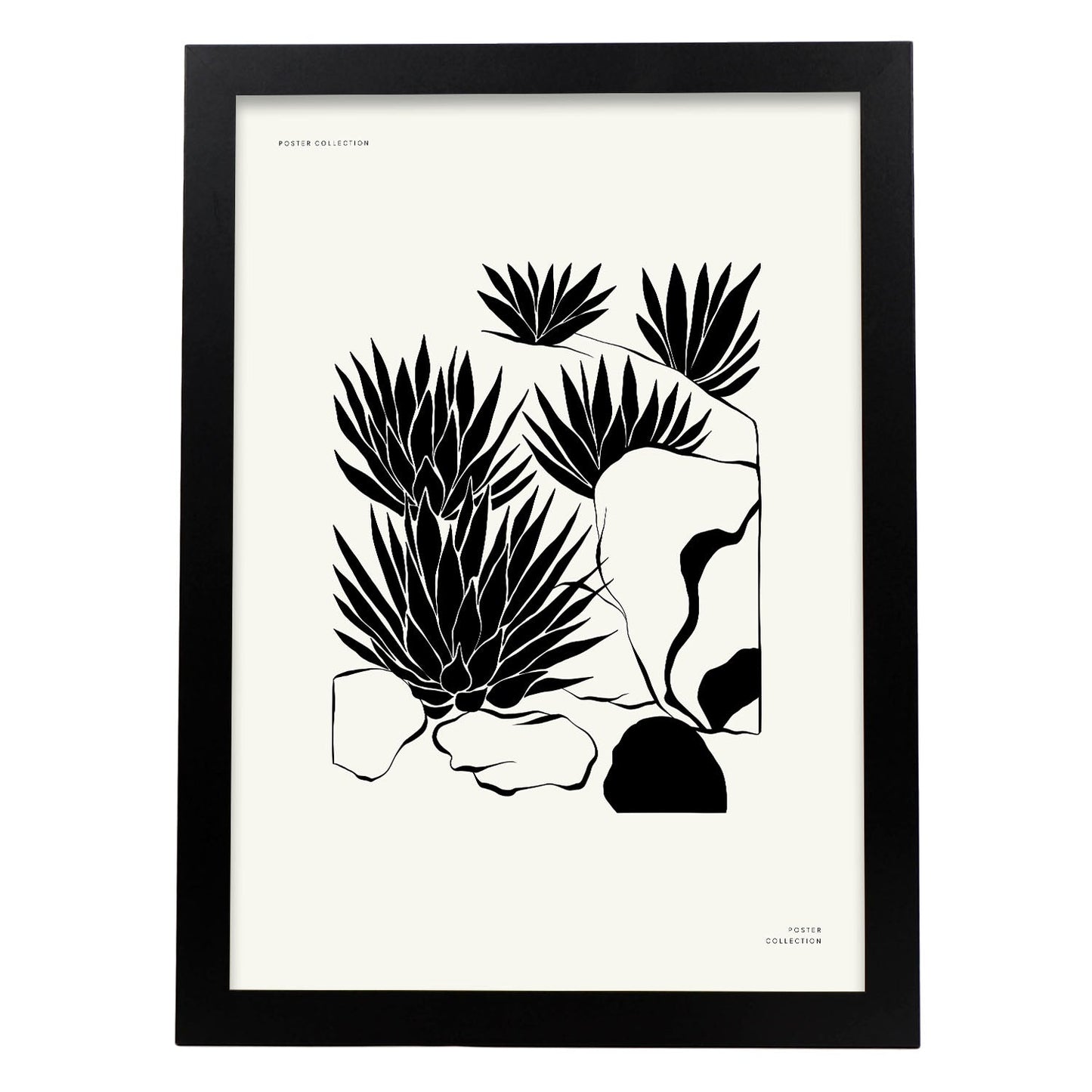 Zebra Plant-Artwork-Nacnic-A3-Sin marco-Nacnic Estudio SL