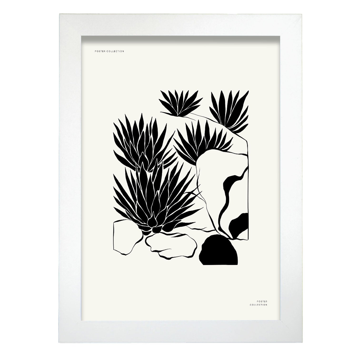 Zebra Plant-Artwork-Nacnic-A4-Marco Blanco-Nacnic Estudio SL