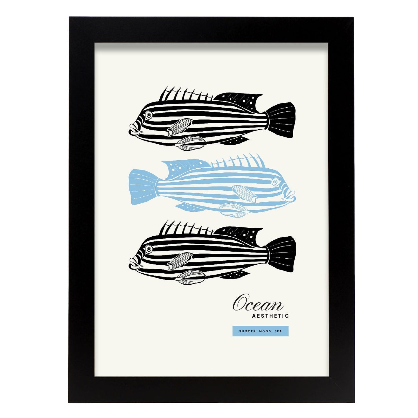 Zebrafish-Artwork-Nacnic-A4-Sin marco-Nacnic Estudio SL