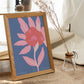 Zinnia Flower-Artwork-Nacnic-Nacnic Estudio SL
