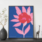 Zinnia Flower-Artwork-Nacnic-Nacnic Estudio SL