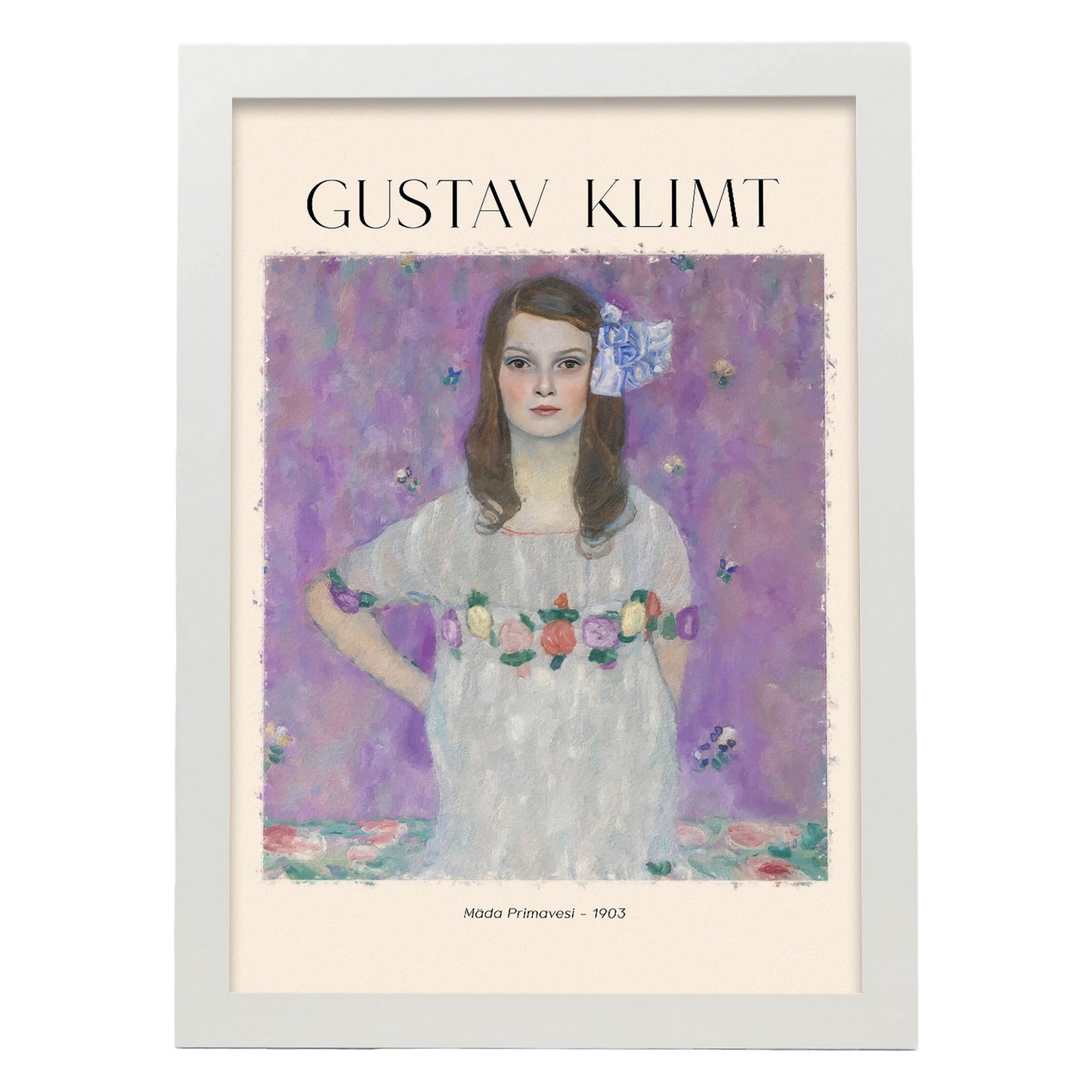 Lámina de Mada Primavesi inspirada en Gustav Klimt