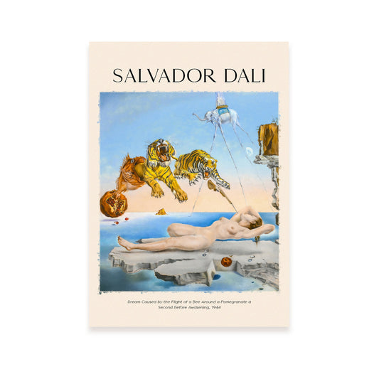 Lámina de arte inspirada en Salvador Dali para tu hogar