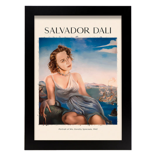 Lámina estética inspirada en Salvador Dali