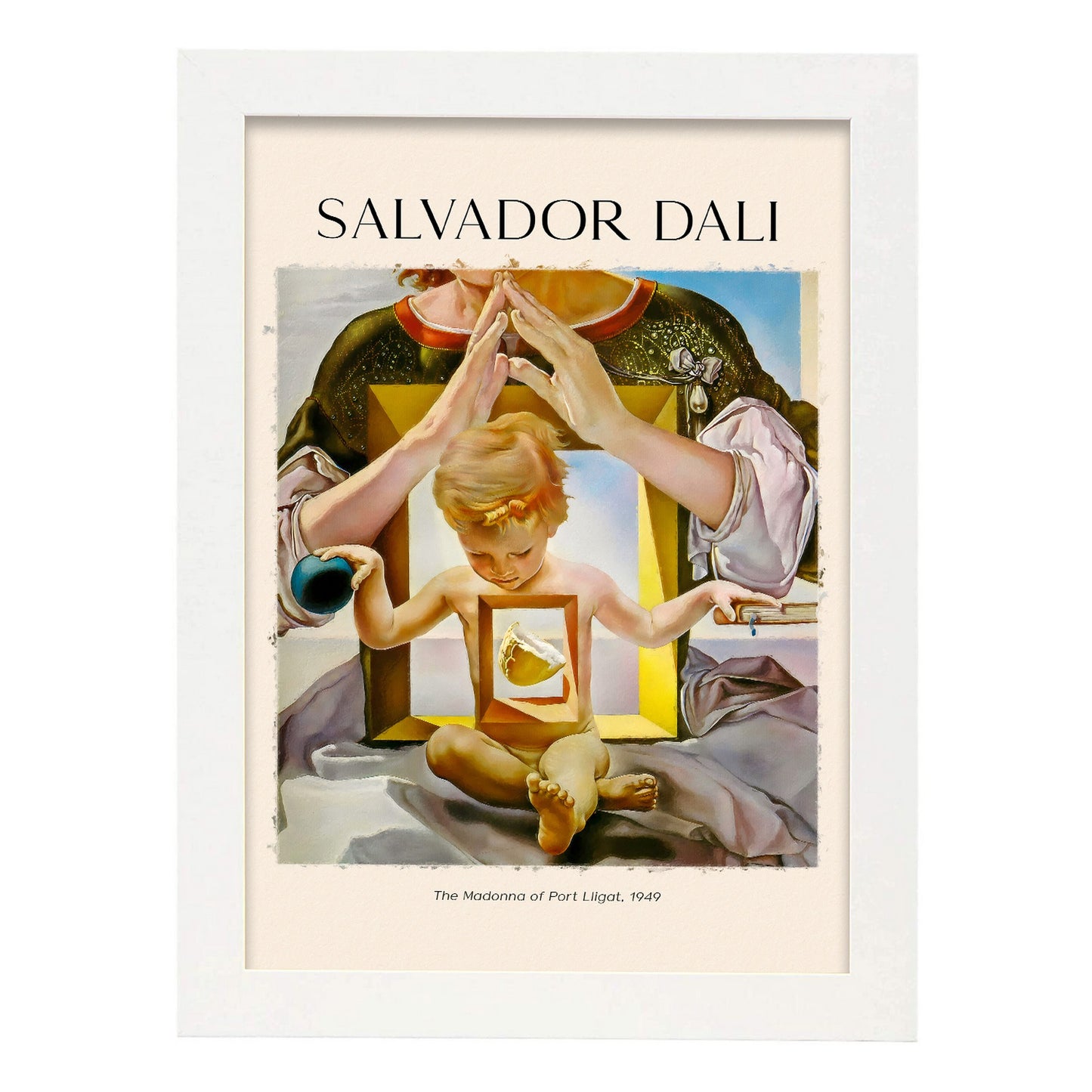 Lámina de Madonna de Port Lligat inspirada en Salvador Dali para tu hogar